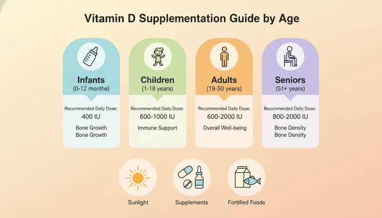 Vitamin D Dosage: The Complete Guide by Age and Health Goal