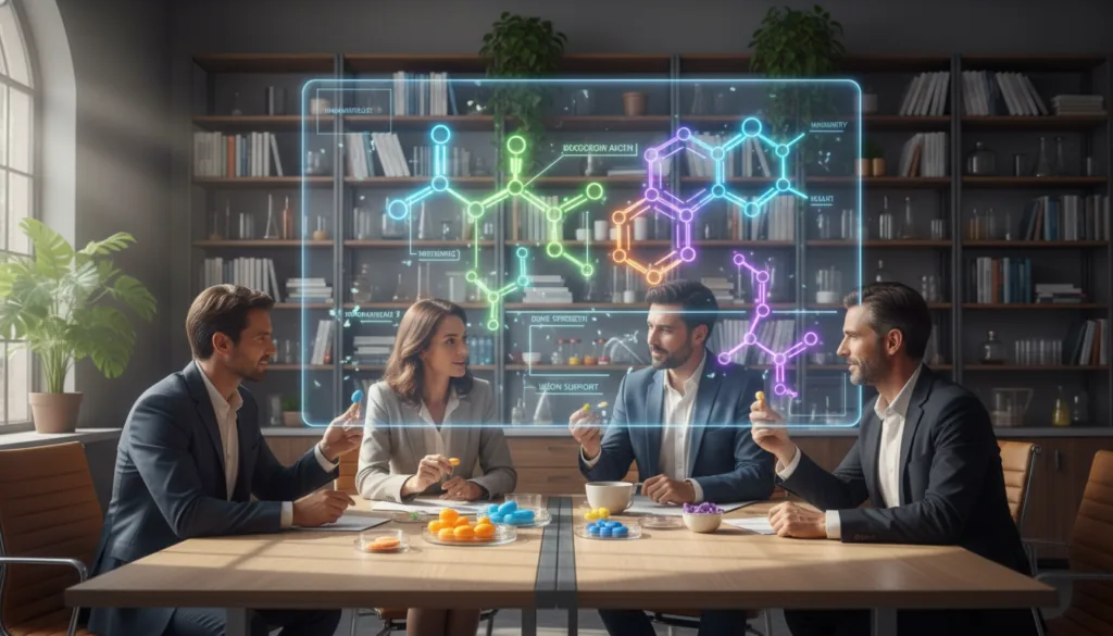 Science-backed daily vitamin research - nutritional experts reviewing evidence for recommended supplements