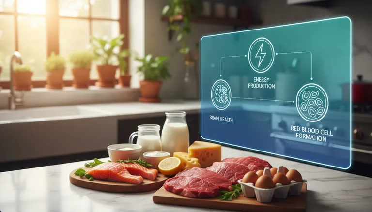 Vitamin B12 cobalamin supplement and food sources guide