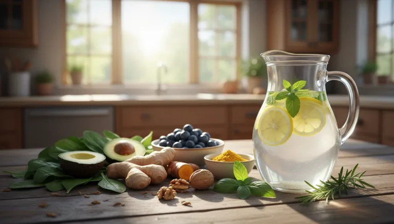 Anti-inflammatory foods that support lymphatic system nutrition and healthy lymph flow