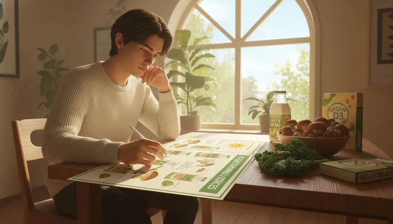 challenges of getting enough vitamin D on a vegan or plant-based diet