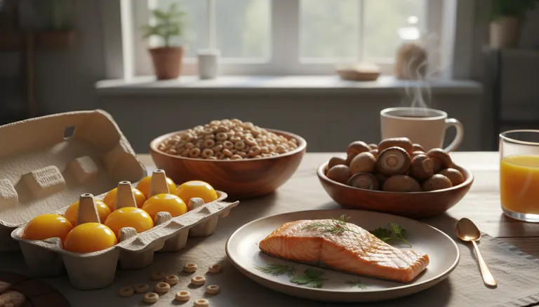 best dietary sources of vitamin D for winter when sun is scarce