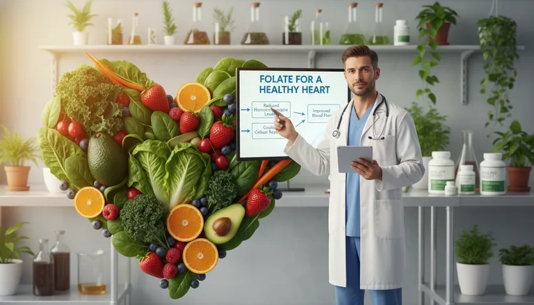 folate vitamin B9 and heart health through homocysteine reduction and cardiovascular protection