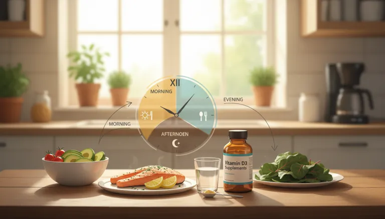 meal timing and healthy fats improving vitamin D supplement absorption