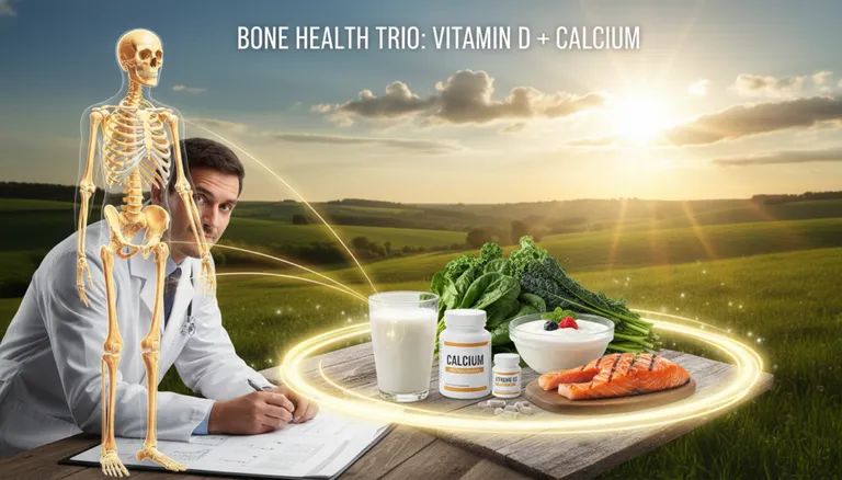 Role of vitamin D in bone health and calcium absorption