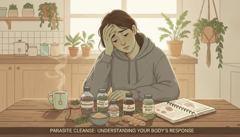 common side effects of a parasite cleanse and when to see a doctor