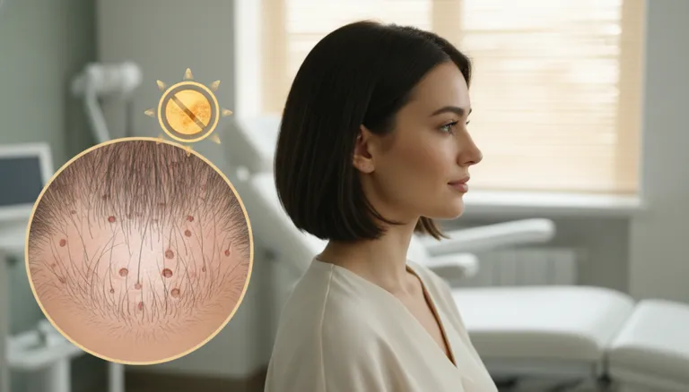 signs and symptoms of low vitamin D affecting hair, scalp, and shedding