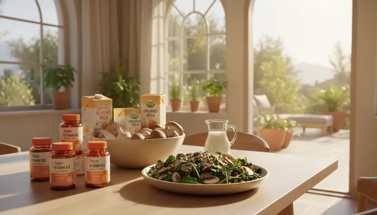 effective strategies for vegans to boost vitamin D levels through diet and sun