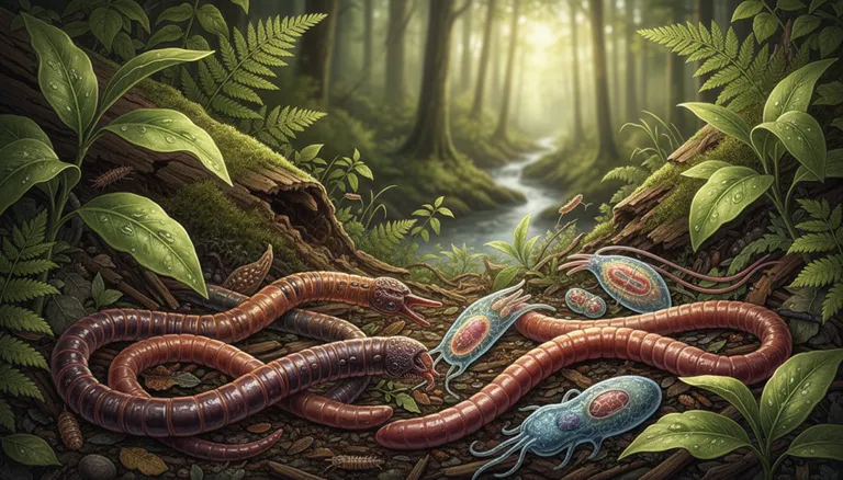 types of parasites including protozoa helminths and ectoparasites