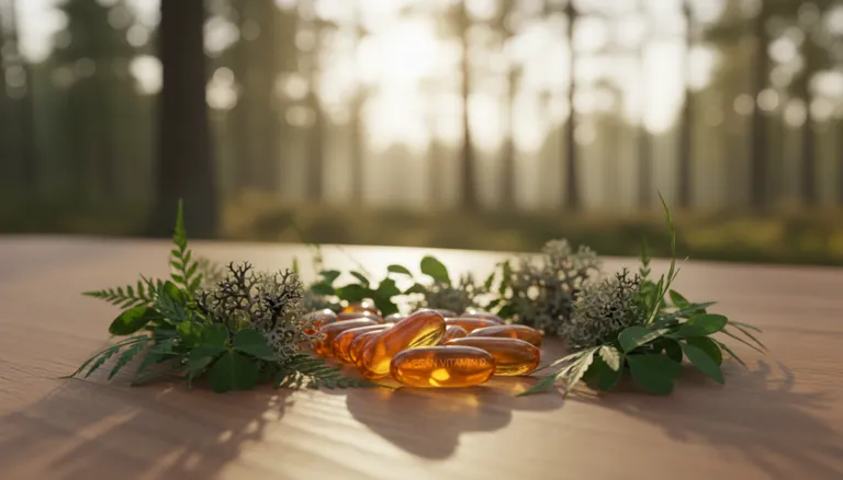 vegan vitamin D3 supplements derived from lichen — the animal-free option