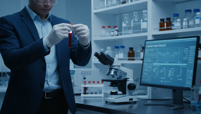 Vitamin E blood test for measuring serum alpha-tocopherol levels