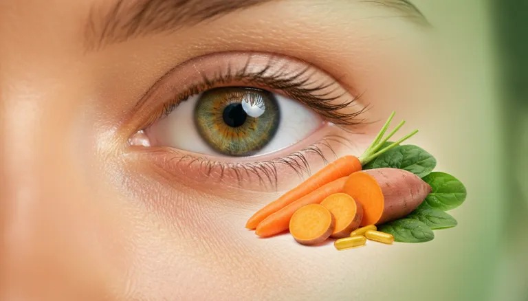 vitamin A role in rhodopsin synthesis for vision and retinoic acid for skin health