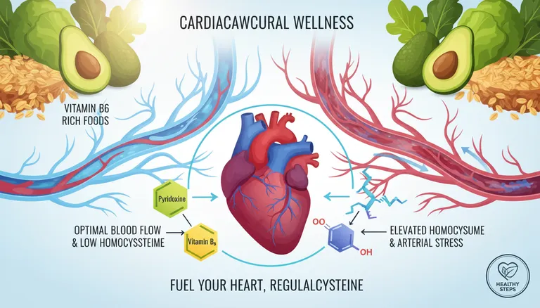 vitamin B6 cardiovascular health benefits through homocysteine regulation and heart protection