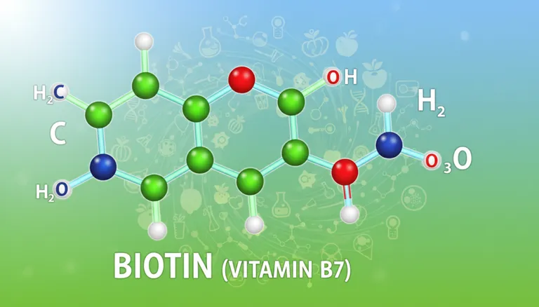 vitamin B7 biotin chemical structure coenzyme properties and molecular formula